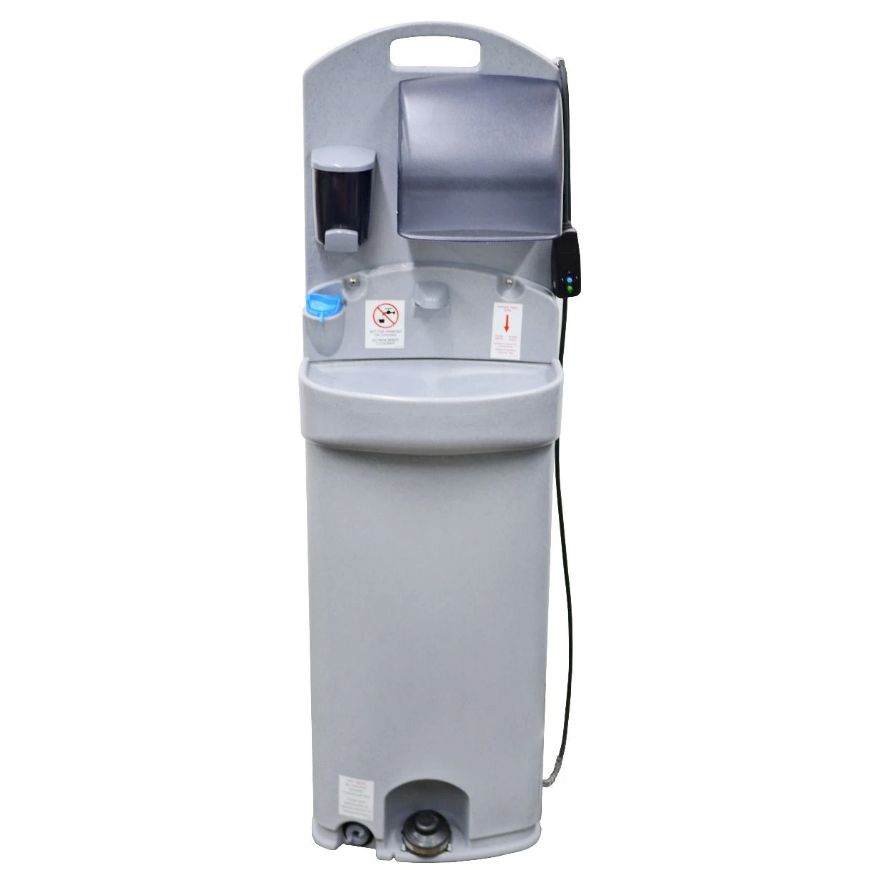 PORTABLE HAND WASH STATION WITH RESERVE WASTE TANK - Safety Supplies  Unlimited